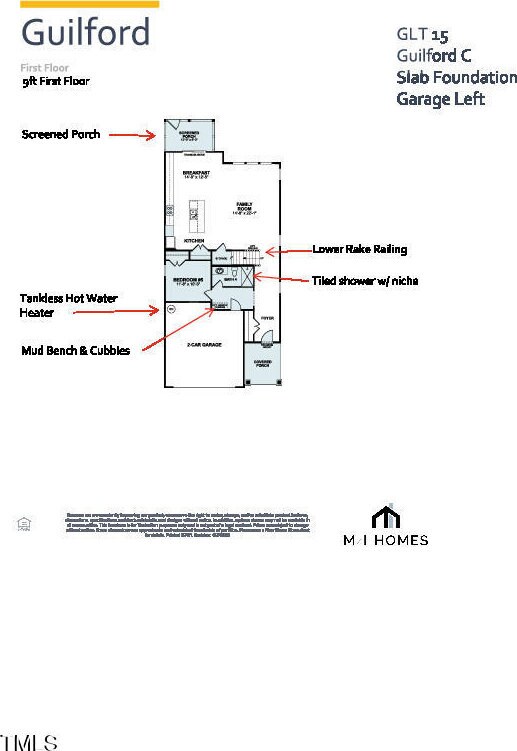 3010 Shady Sage Way Lot 15, Apex, NC 27523 - view of room layout