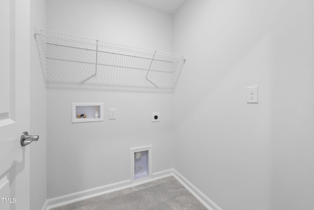 1001 Jensen Rd, Durham, NC 27703 - washroom featuring hookup for an electric dryer and hookup for a washing machine