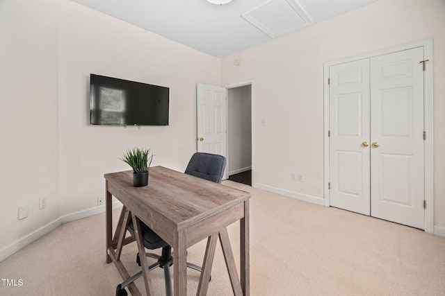 316 Boltstone Ct, Cary, NC 27513 - office space featuring light carpet and attic access
