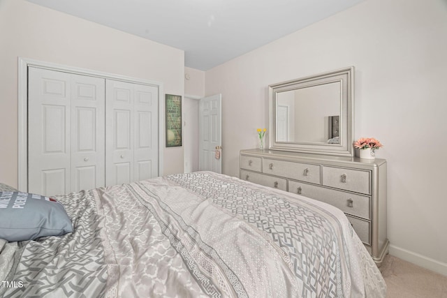 316 Boltstone Ct, Cary, NC 27513 - bedroom featuring light carpet and a closet
