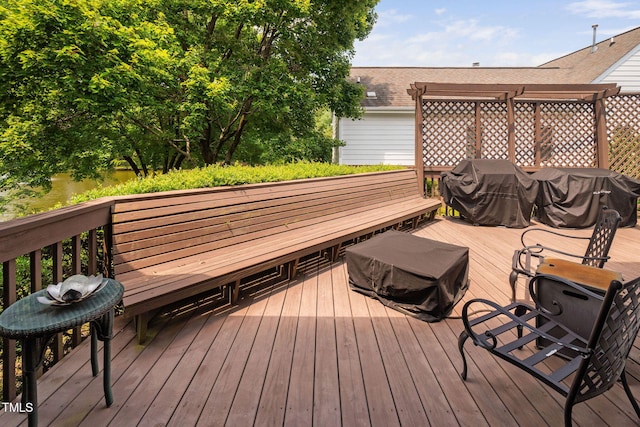 316 Boltstone Ct, Cary, NC 27513 - view of wooden terrace