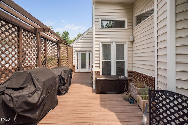 316 Boltstone Ct, Cary, NC 27513 - deck with a grill