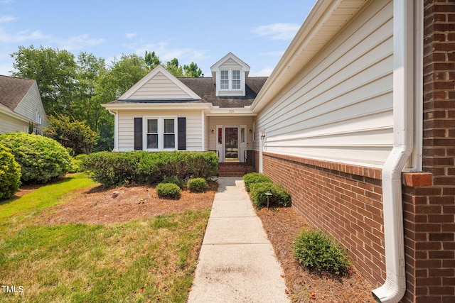 316 Boltstone Ct, Cary, NC 27513 - view of exterior entry with brick siding