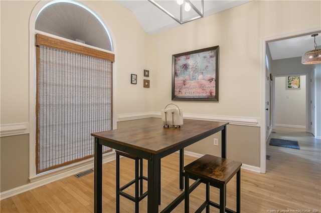 7655 Lucinda Ln, Linden, NC 28356 - dining space with light wood finished floors