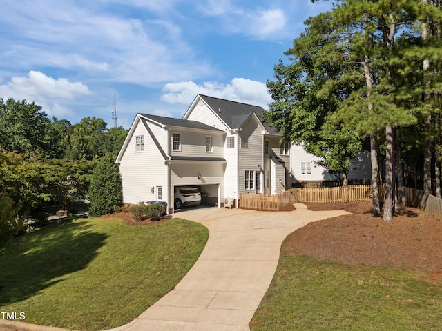 513 Moultonboro Ave, Wake Forest, NC 27587 - traditional-style home with driveway and a garage