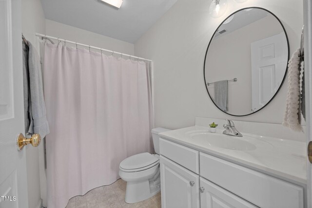 513 Moultonboro Ave, Wake Forest, NC 27587 - full bathroom with vanity and a shower with curtain