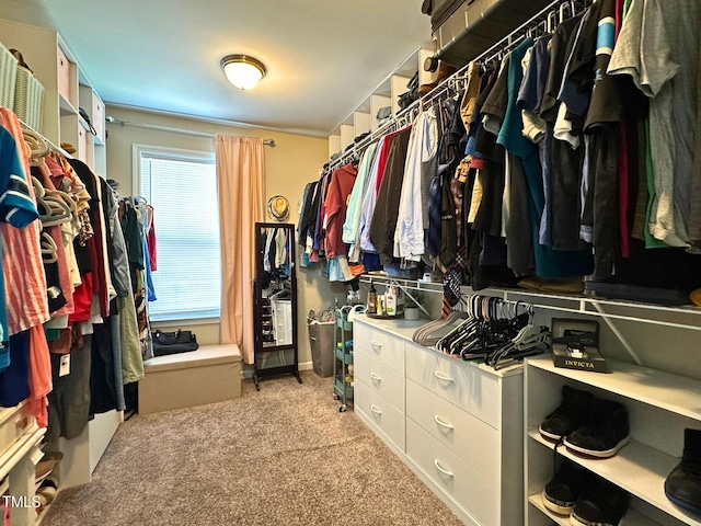 505 Poplar St, Durham, NC 27703 - spacious closet with light carpet