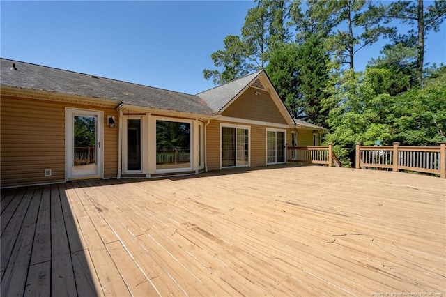 116 Bledsoe St, Hope Mills, NC 28348 - view of wooden terrace