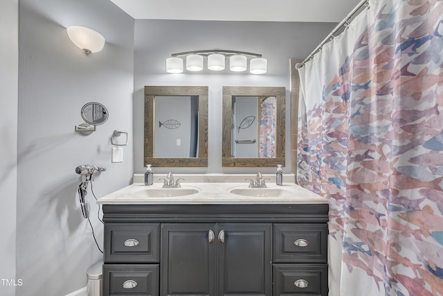 350 Amherst Creek Dr, Wake Forest, NC 27587 - full bath with double vanity