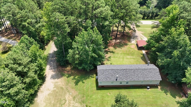 205 N Raleigh Farms Rd, Youngsville, NC 27596 - view from above of property