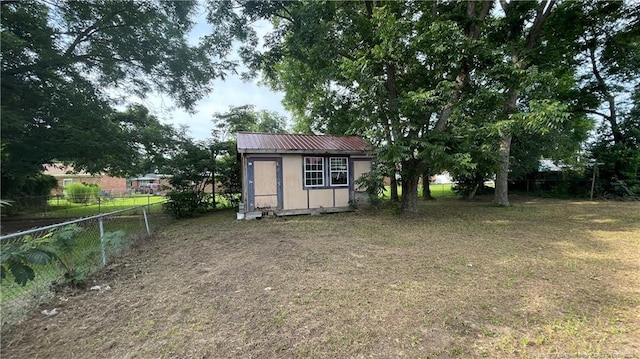 1034CRAYTONCIRCLE Crayton Cir, Fayetteville, NC 28314 - view of yard featuring a storage shed