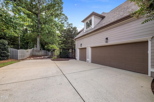 202 Bridewell Ct, Cary, NC 27518 - garage featuring concrete driveway