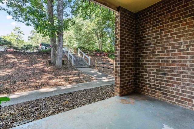 1212 Schaub Dr, Raleigh, NC 27606 - view of patio