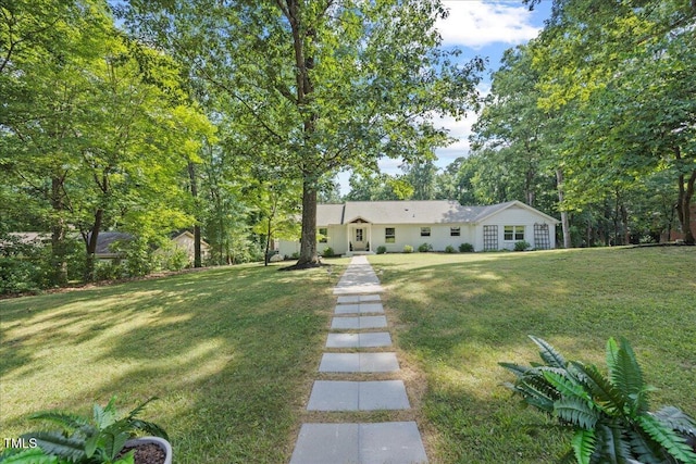 8909 Hunting Trl, Raleigh, NC 27613 - view of grassy yard