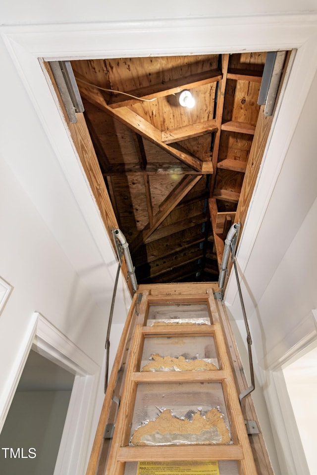 5920 Holly Dr, Raleigh, NC 27616 - view of staircase