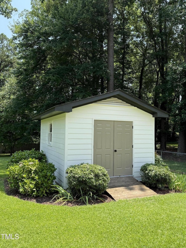 5920 Holly Dr, Raleigh, NC 27616 - view of shed