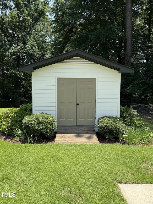 5920 Holly Dr, Raleigh, NC 27616 - view of shed