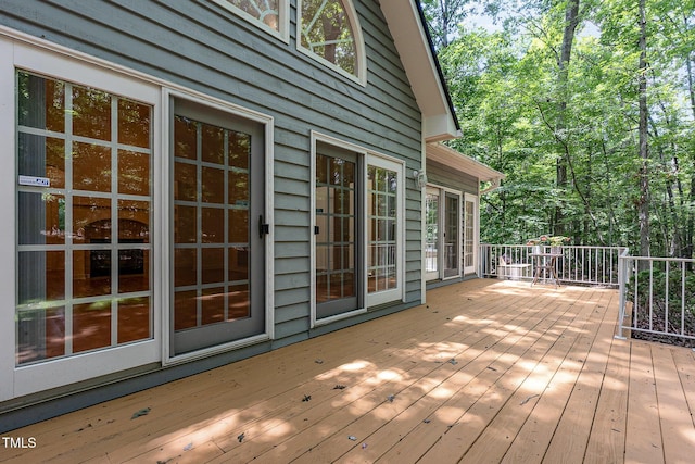 23 Lauren Ct, Pittsboro, NC 27312 - view of wooden terrace