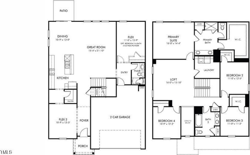 1514 Cherry Creek Rd, Haw River, NC 27258 - view of home floor plan