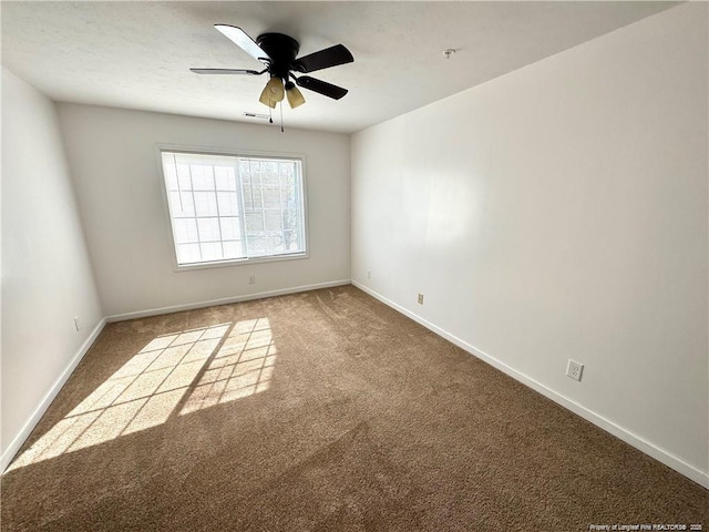 208 Waterdown Dr Unit 10, Fayetteville, NC 28314 - spare room with carpet and ceiling fan