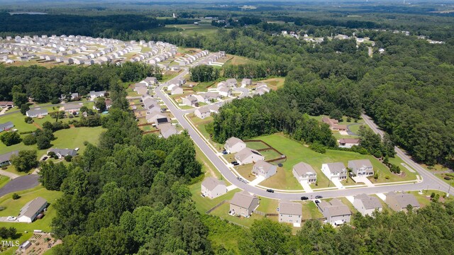 67 Red Cedar Way, Fuquay Varina, NC 27526 - aerial overview of property's location featuring nearby suburban area