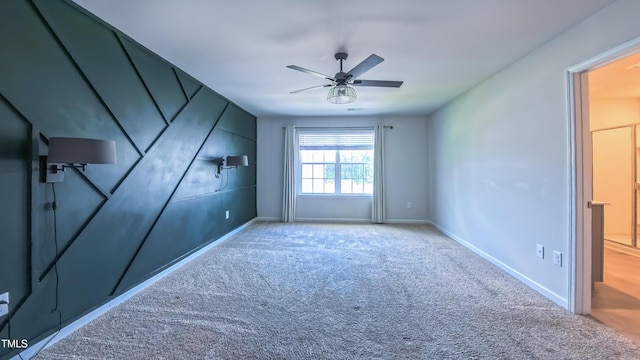 67 Red Cedar Way, Fuquay Varina, NC 27526 - unfurnished bedroom with carpet floors and a ceiling fan