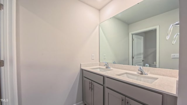 67 Red Cedar Way, Fuquay Varina, NC 27526 - full bath featuring double vanity and toilet