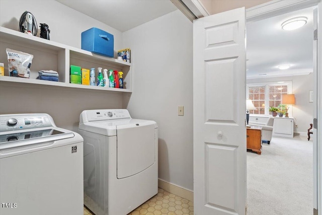 12329 Whartons Way, Raleigh, NC 27613 - laundry room with washer and dryer
