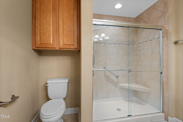 336 Faith Dr, Gibsonville, NC 27249 - bathroom with a stall shower