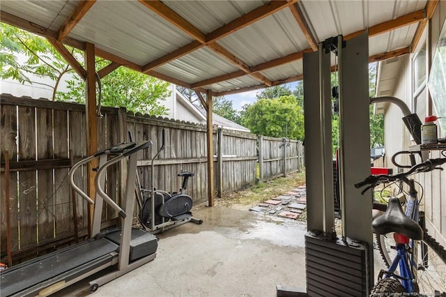 3374 Legion Rd, Hope Mills, NC 28348 - view of patio