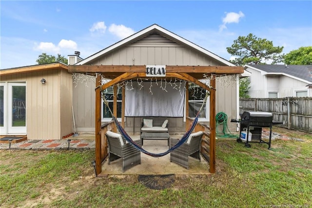 3374 Legion Rd, Hope Mills, NC 28348 - view of patio / terrace with area for grilling