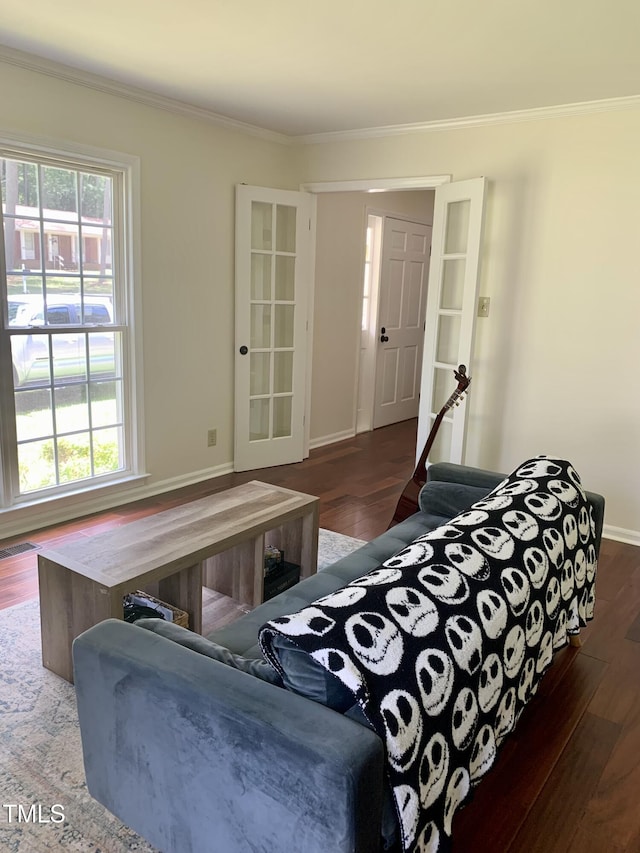 138 Dorsey Pl, Henderson, NC 27536 - bedroom featuring wood finished floors and ornamental molding