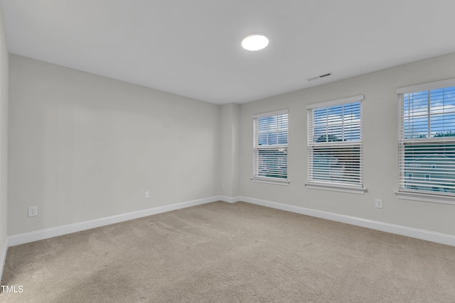 2849 Dallas Valley Ln, Apex, NC 27502 - carpeted spare room featuring baseboards