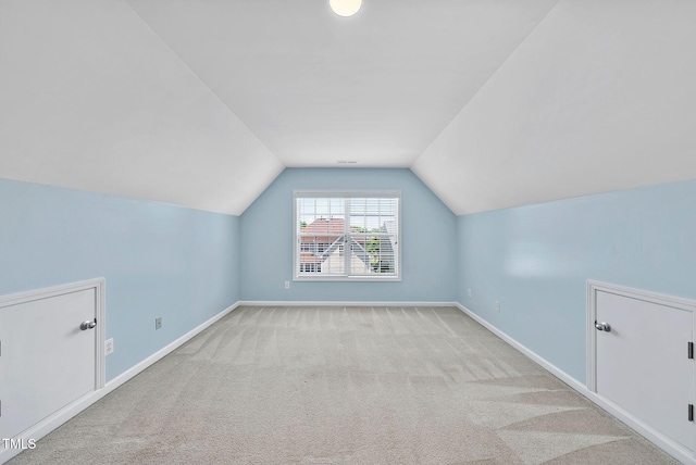 308 Minton Valley Ln, Cary, NC 27519 - additional living space with carpet flooring and lofted ceiling