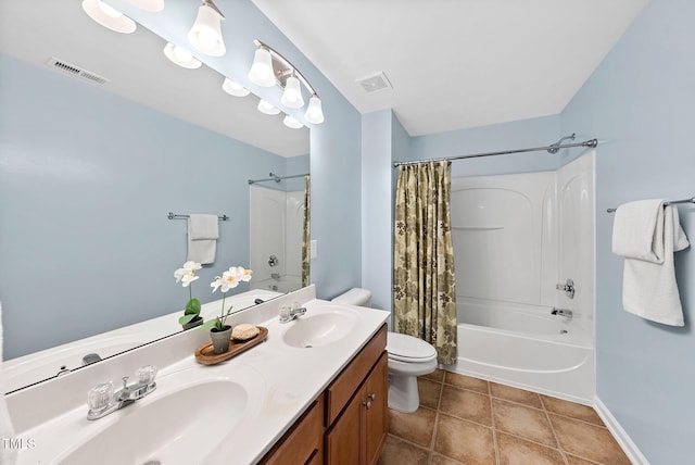 308 Minton Valley Ln, Cary, NC 27519 - bathroom with shower / bathtub combination with curtain and double vanity