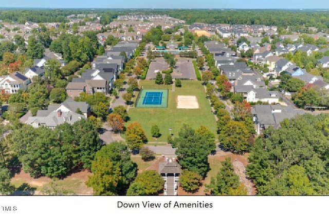308 Minton Valley Ln, Cary, NC 27519 - aerial perspective of suburban area