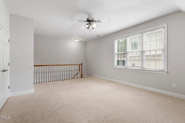 5001 Sears Farm Rd, Cary, NC 27519 - unfurnished room featuring carpet floors and ceiling fan
