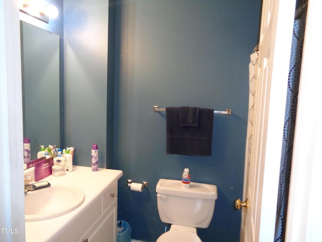 3419 Streams Of Fields Dr, Raleigh, NC 27604 - bathroom featuring vanity and toilet