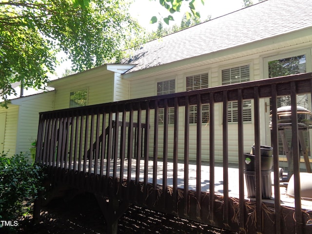 3419 Streams Of Fields Dr, Raleigh, NC 27604 - view of deck