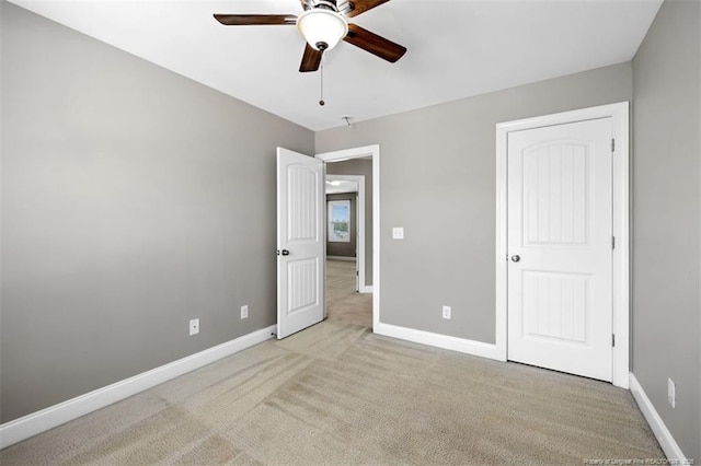 17 Tanawha Ct, Spring Lake, NC 28390 - unfurnished bedroom with light colored carpet and a ceiling fan