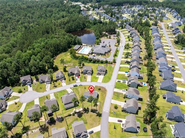 17 Tanawha Ct, Spring Lake, NC 28390 - aerial view of property's location with nearby suburban area and a forest
