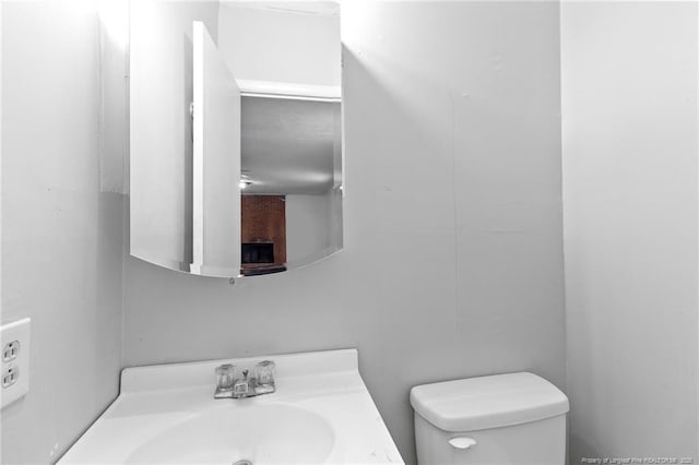 1109 Chesterfield Dr, Fayetteville, NC 28305 - bathroom featuring toilet and vanity