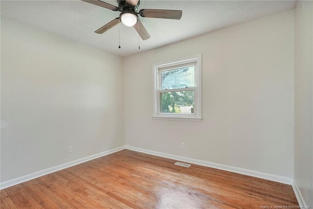 2619 Dumfries Dr, Fayetteville, NC 28306 - unfurnished room with light wood-type flooring and a ceiling fan