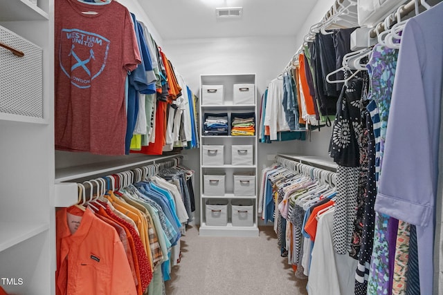 1372 Prevenient Dr, Wake Forest, NC 27587 - walk in closet with carpet floors