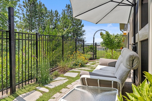 1372 Prevenient Dr, Wake Forest, NC 27587 - view of balcony