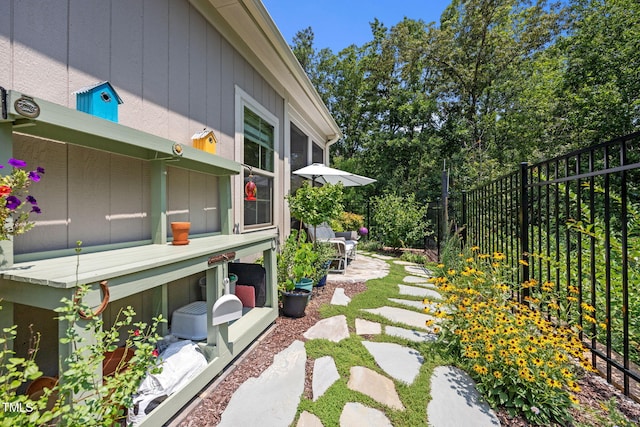 1372 Prevenient Dr, Wake Forest, NC 27587 - view of yard featuring a patio area