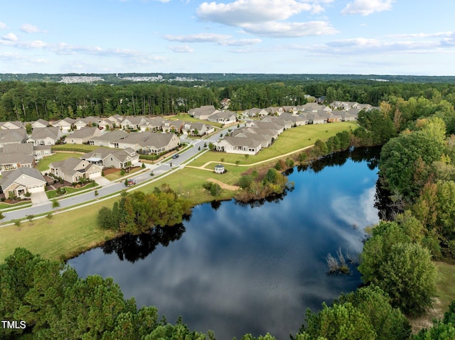 1372 Prevenient Dr, Wake Forest, NC 27587 - aerial view of property's location featuring nearby suburban area and a large body of water