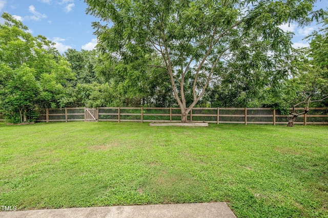 6 Blake Ct, Durham, NC 27712 - view of fenced backyard
