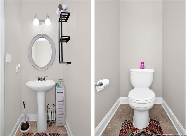 341 Woodington Rd, Hope Mills, NC 28348 - bathroom featuring toilet and baseboards