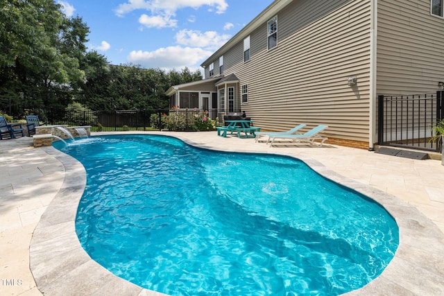 1802 Abby Knoll Dr, Apex, NC 27502 - view of pool with a patio